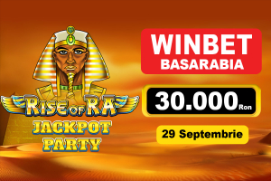 RISE OF RA JACKPOT PARTY - WINBET BASARABIA